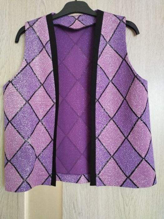 Komplecik z   połyskiem