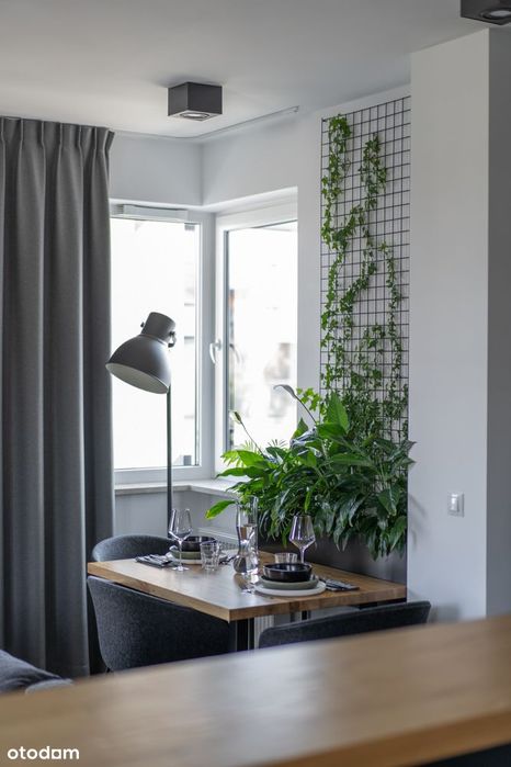 3 pokoje, styl loft premium centrum Woli, otwarta sypialnia - Więcej