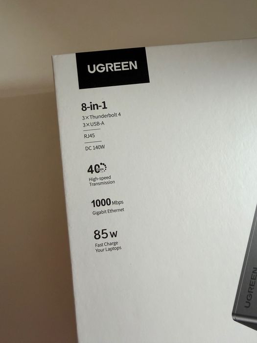 Stacja dokująca Ugreen Thunderbolt 4 Revodok Max nowa