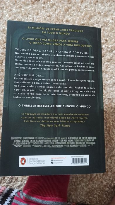 A rapariga no comboio - Paula Hawkins