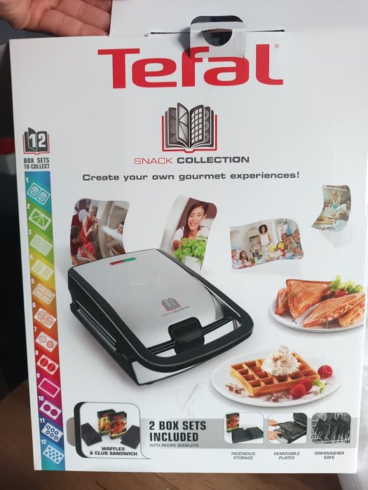 Toster Tefal Snack Collection
Tefal Snack Collection z 2 SW852D12Opiek