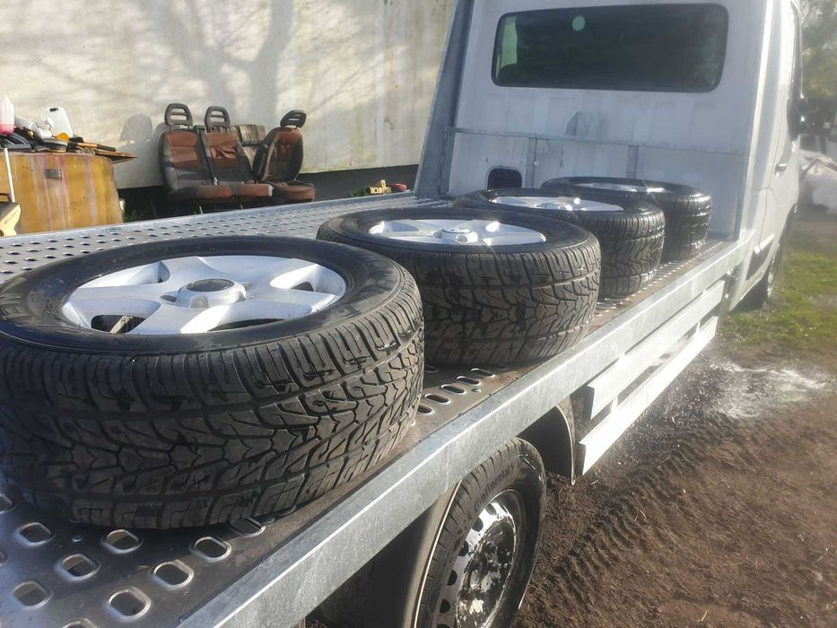 alufelgi 5x130 + opony 265/60r17 nexen