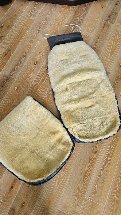 Конверт зимний из натуральной цельной овчины Heitmann felle