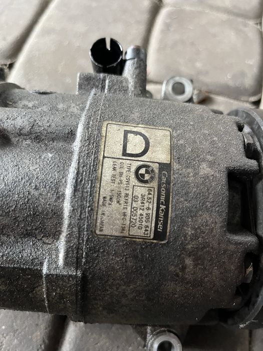 Sprezarka kompresor klimatyzacji bmw e85 e86 z4 m54 e46 e39 e83 m47