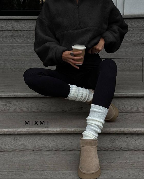 Жіночий костюм кофта Тедді і лосіни з начосом