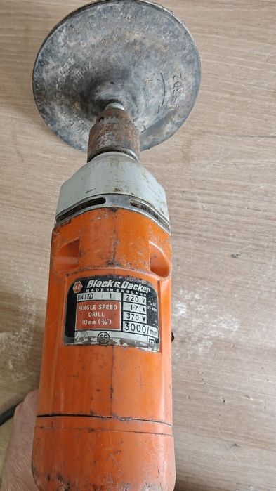 Zabytkowa wiertarka Black&Decker
