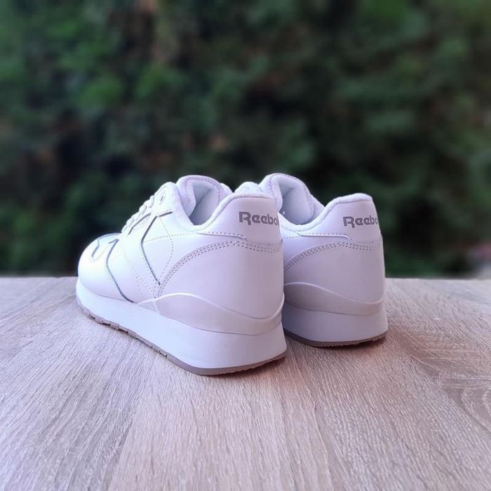 Чоловічі Reebok Classic білі шкіряні преміум якість