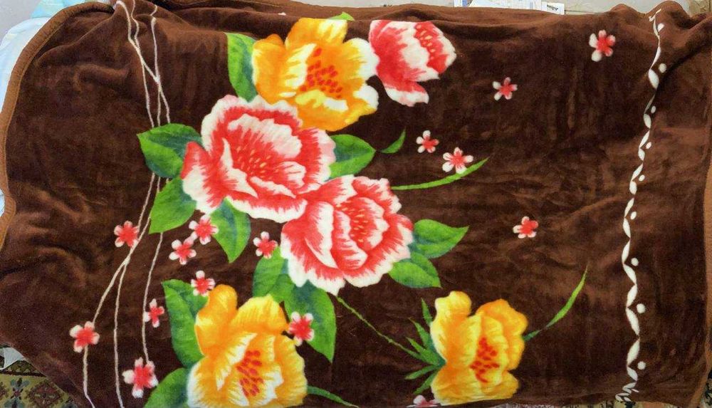 Плед толстый махровый