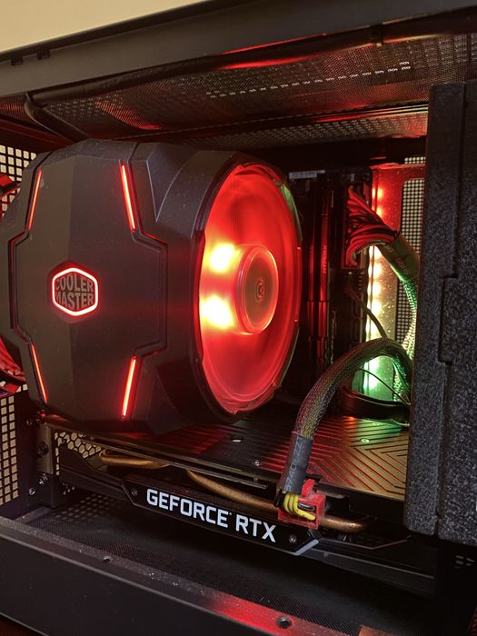 Ігровий міні-пк. Deepcool ch160 , ryzen 5500 + rtx2060.