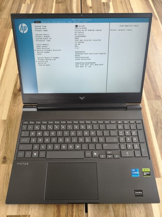 Victus Gaming i7-13620h/32gb/1tb/NVIDIA RTX 3050 6gb/Garantia