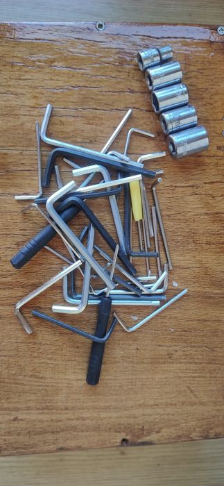 Шестигранники 2мм 2,5мм 3мм 4мм, голівки.