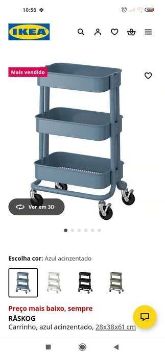 RASKOG IKEA carrinhos