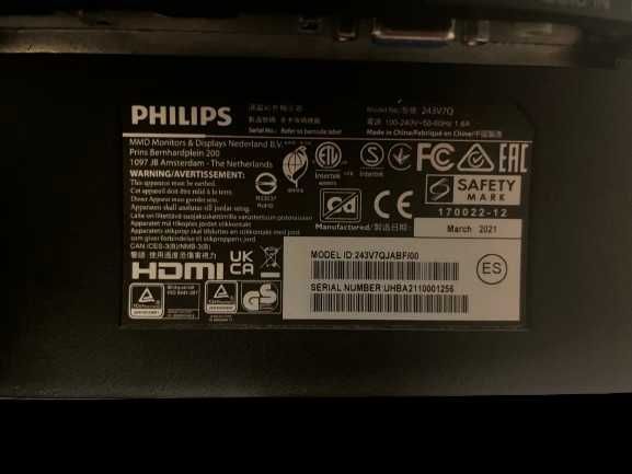 Uszkodzony Monitor PHILIPS