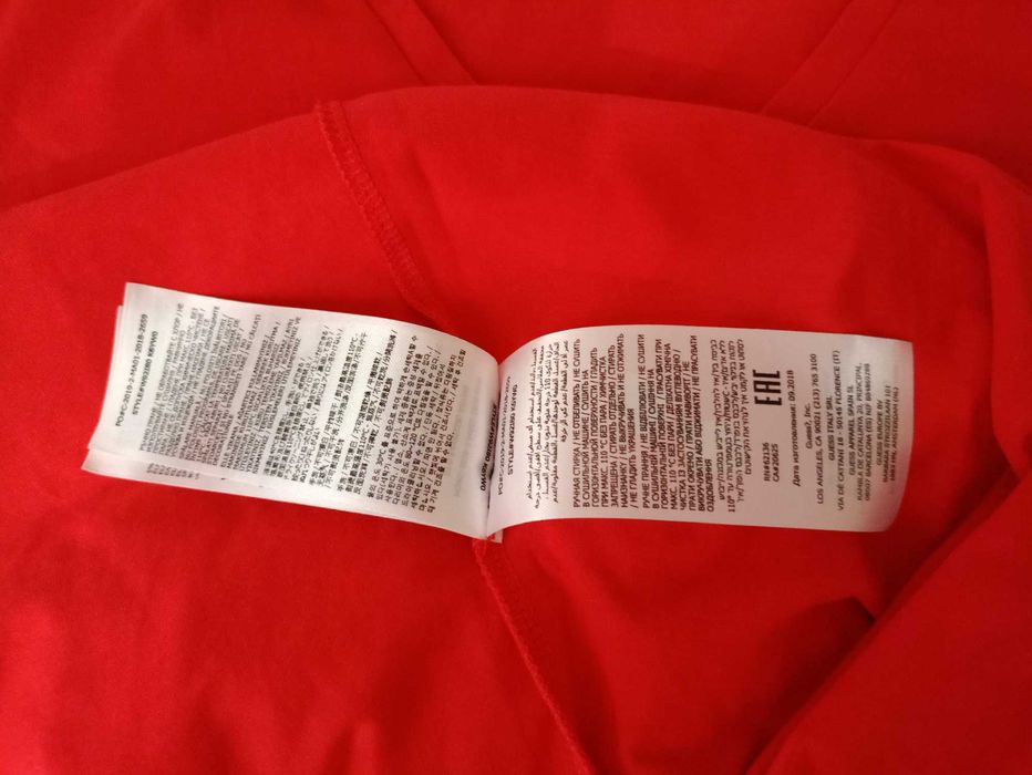 Футболка Guess Los Angeless ( оригинал ) р.L