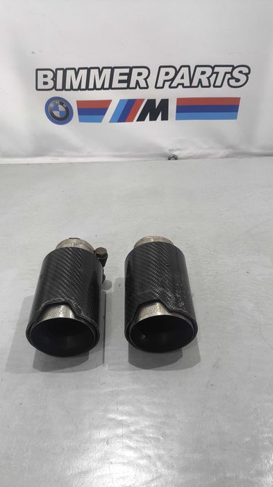 Ponteiras Escape Originais BMW M POWER com acabamento em Carbono
