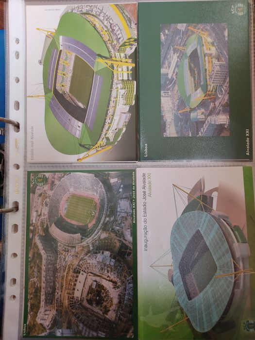 Postais estádio Alvalade Sporting Clube de Portugal