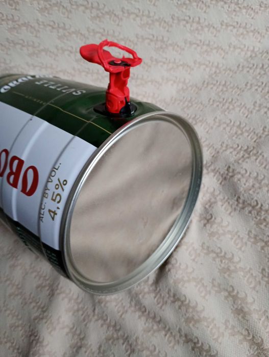 Puszka keg beczułka z piwa 5 litrow