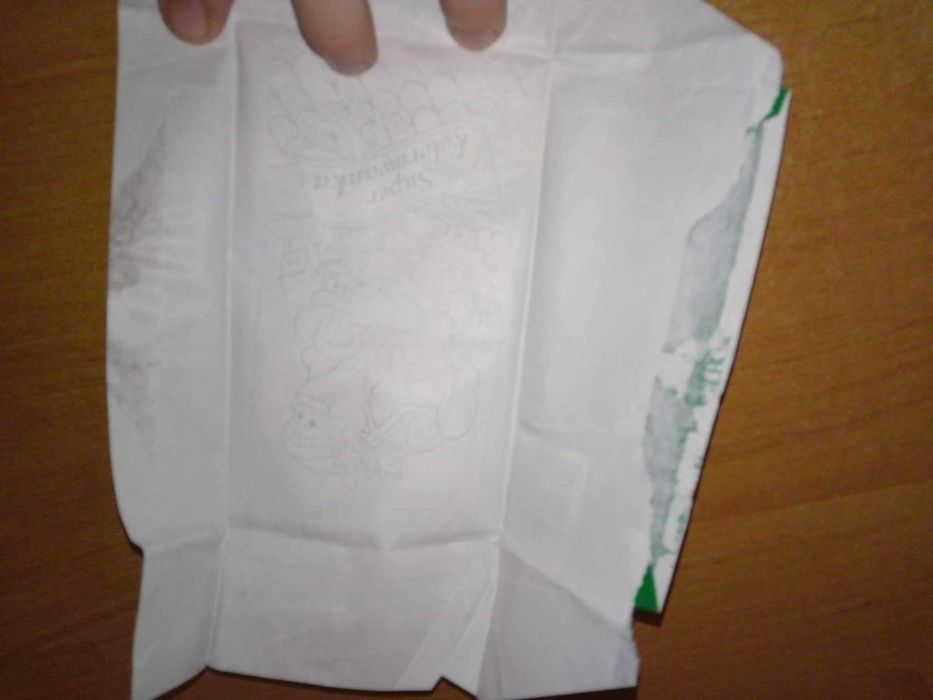 Fazer Finezja czekolada mleczna świąteczna 2005 puste opakowanie