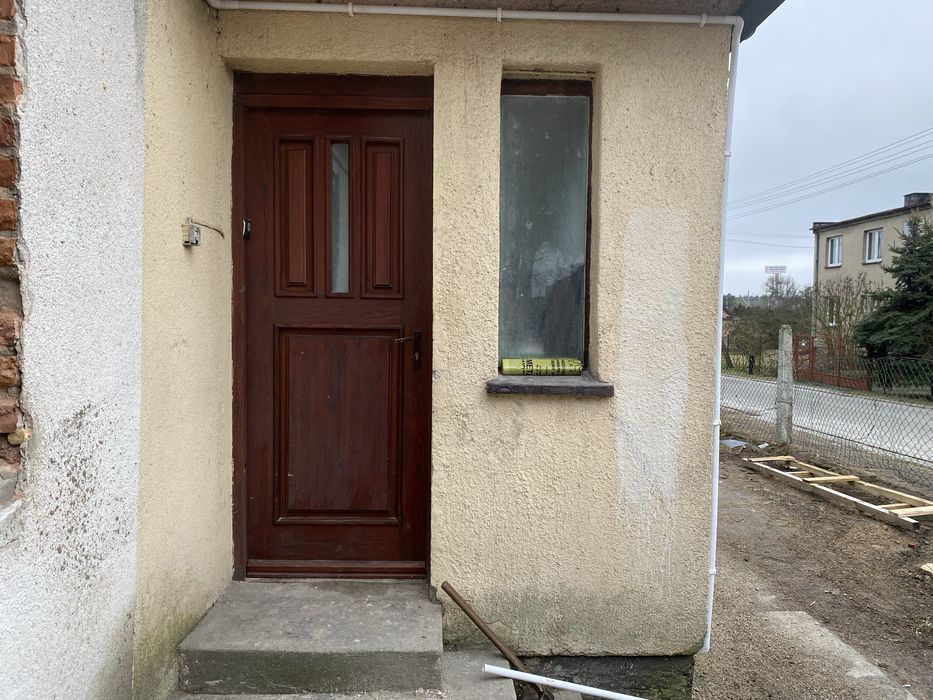 Drzwi zew drewniane 80