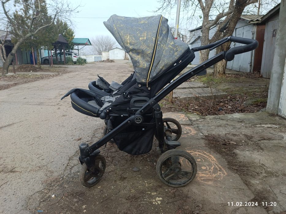 Коляска для двійні Tako Corona Duo Angabowana