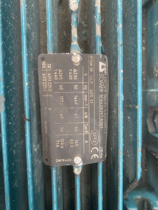 Silnik Leroy Somer 45kW