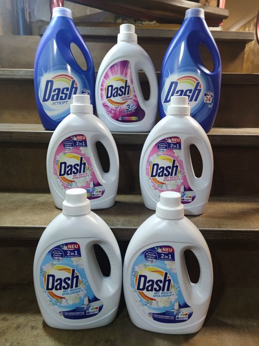 Порошок, гель, капсули DASH оригінал Олх 639гр