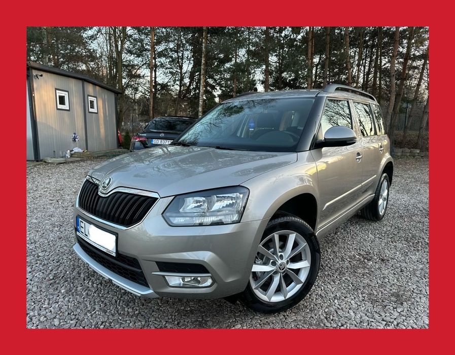 Skoda Yeti 1.4 TSI, Bogato Wyposażona, Salon Polska