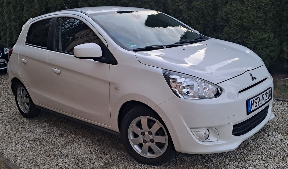 Mitsubishi space star 1.2 80 KM org.lakier grzane fot.biala perła serw