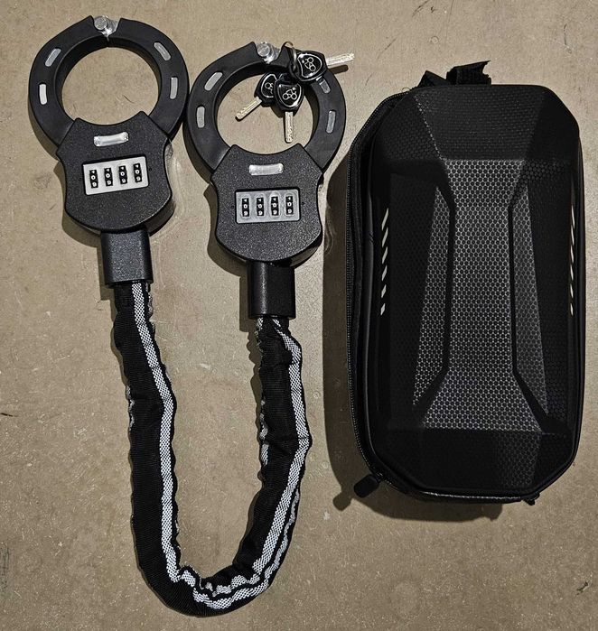 Zapięcie kajdankowe do hulajnogi elektrycznej do roweru