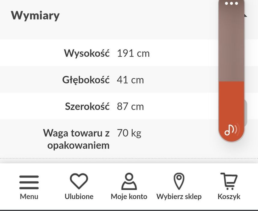 Komoda i szafka rtv
