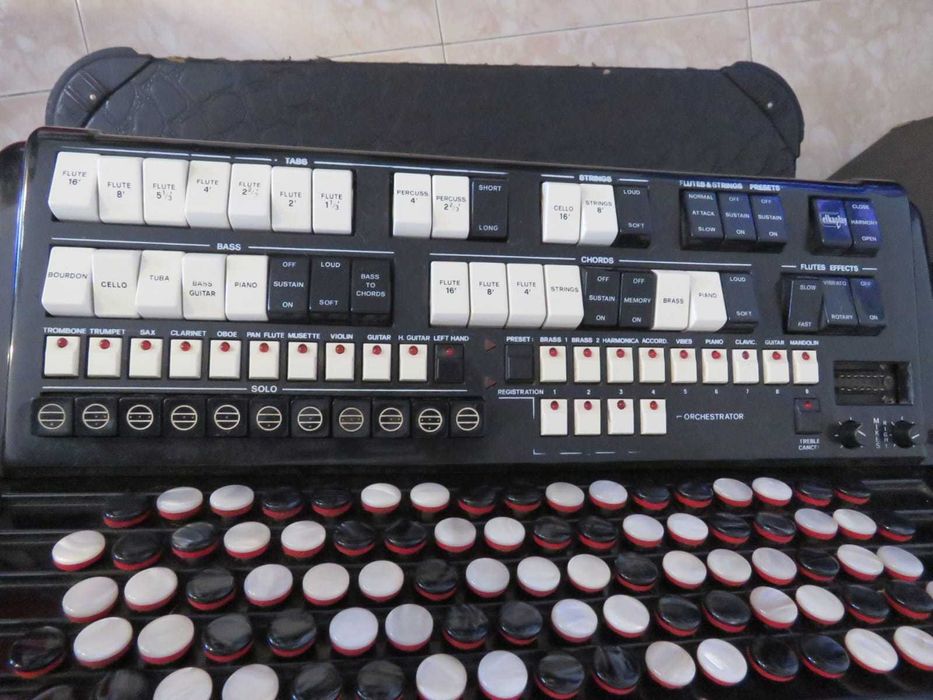 Acordeão eletrônico ELKAVOX 83