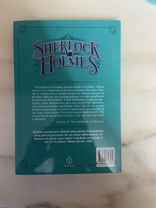 Livro Sherlock Holmes - Mais Aventuras de Sherlock Holmes