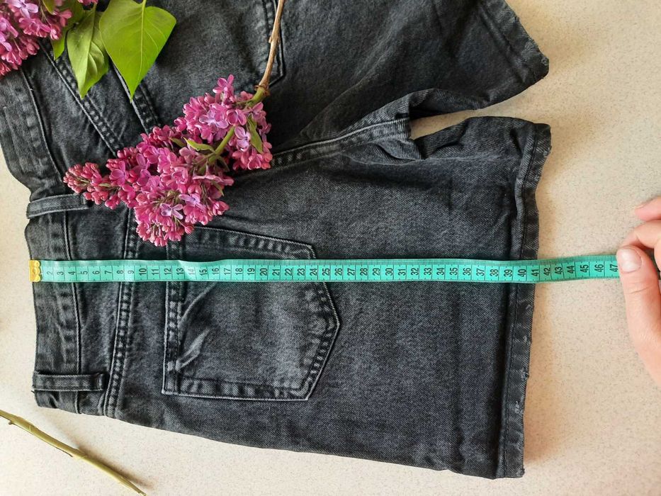 Джинсові шорти  Zara Rigid Mom Fit Bermuda 34 XS