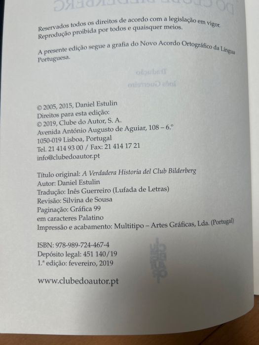 A verdadeira história do Clube Bilderberg - Daniel Estulin