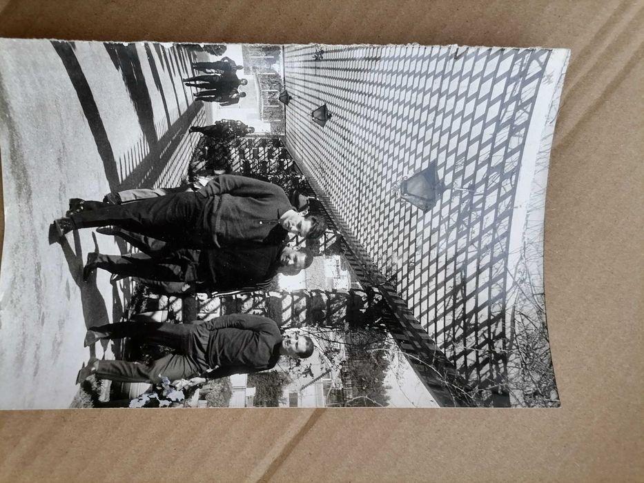 Foto Original c/História BENFICA Véspera Final de Final de Berna 1961 Coluna, Cavém, José Augusto /A Bola