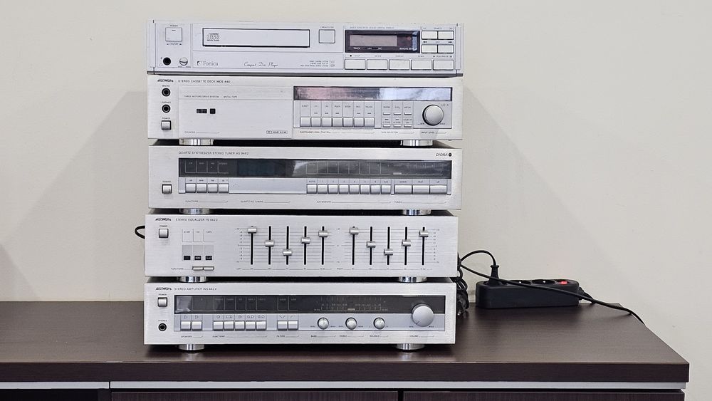 Rzadka  Srebrna Wieża MacWatts Diora 5 segmentów