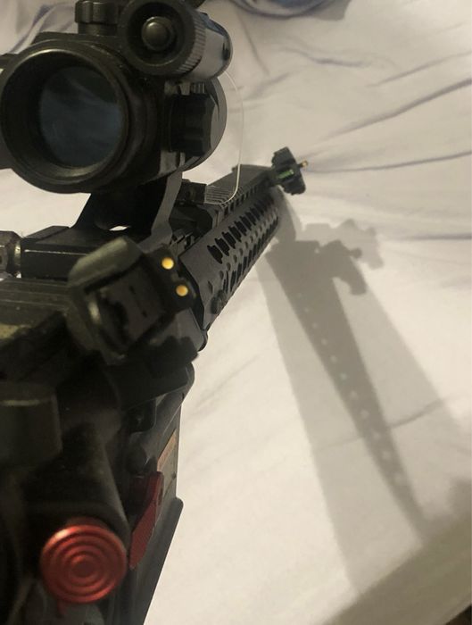 Arma de airsoft ASR115X como nova