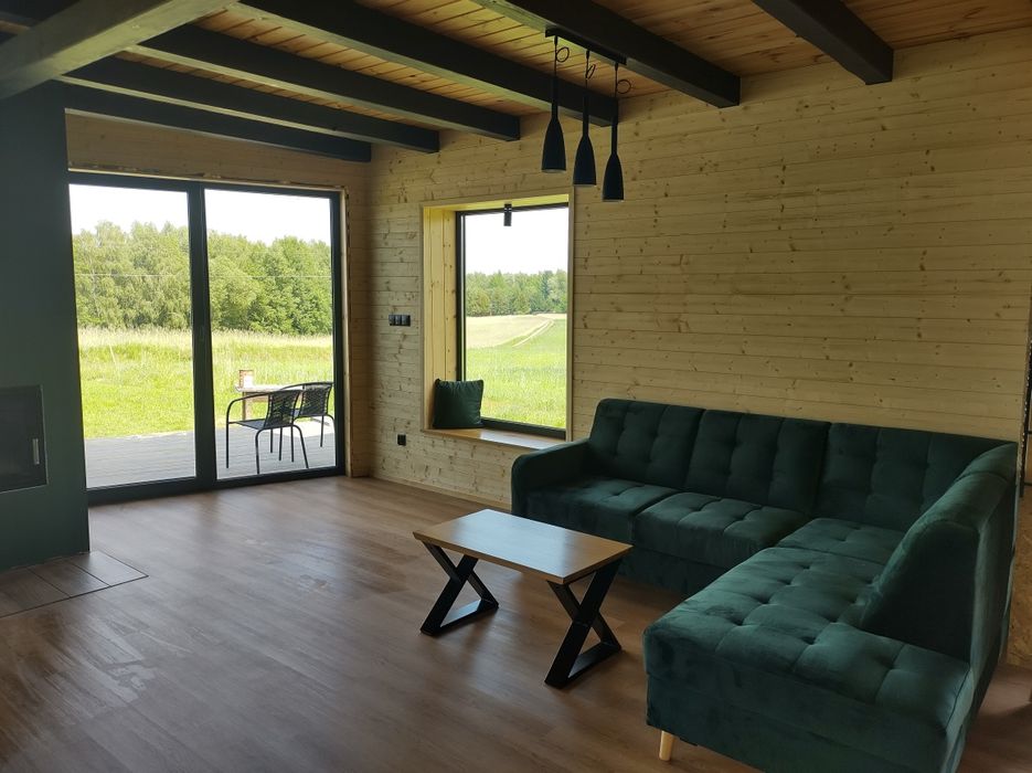 Domek nad jeziorem, 8 osobowy..las..cisza...wędkowanie