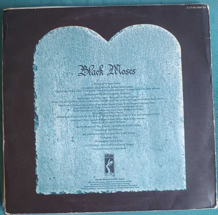 Isaac Hayes – Black Moses 1st Press UK