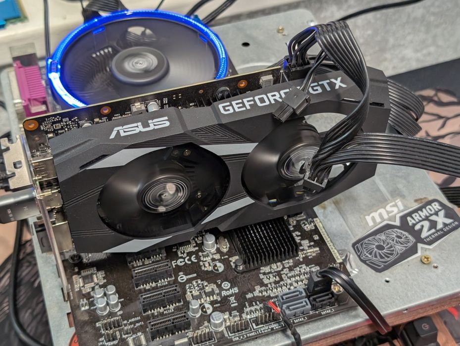 Відеокарта ASUS DUAL GTX 1650 4GB OC (GDDR6)  Гарантія | XPLAY