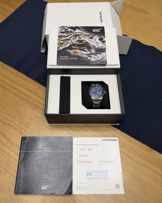 Relogio Montblanc 1858 GMT Automatico