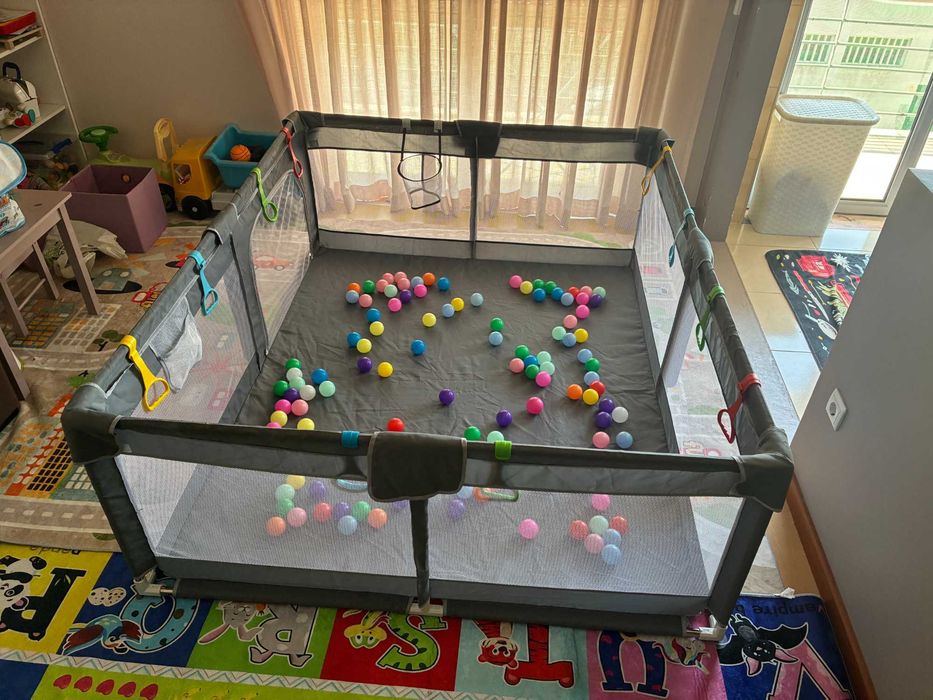 Cercadinho para Bebês XL — Completo + Extras+Bonus!