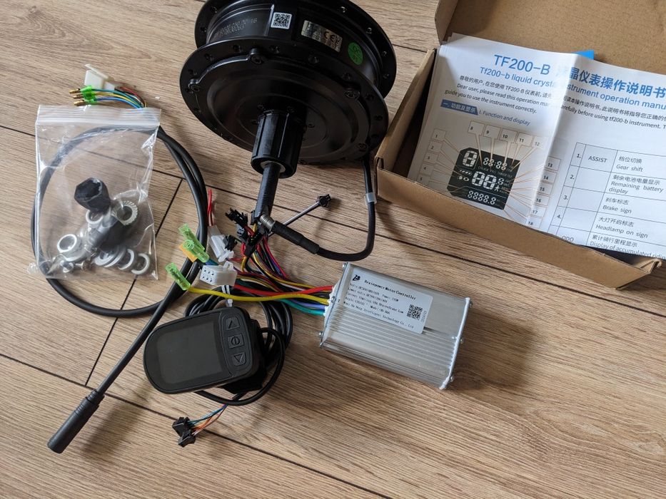 Набор Мотор колесо Bafang 36/48v 500W Контролер + Дисплей з ручкою