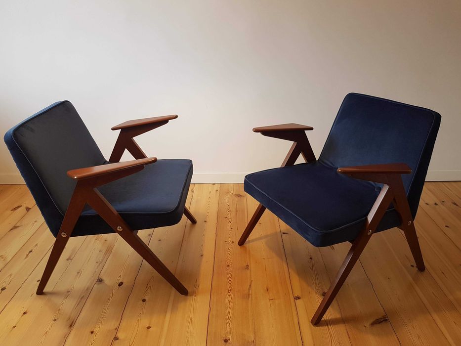 Fotel PRL bunny zajączek Chierowskiego model 300-177