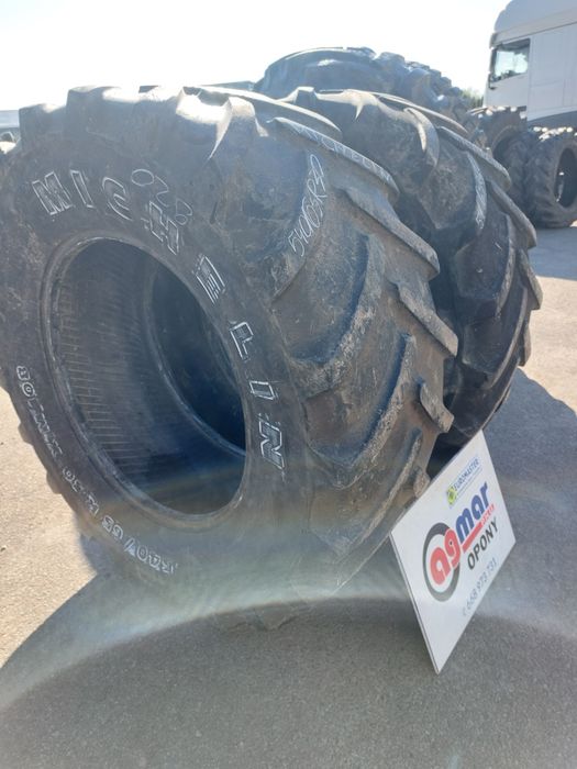 540/65R30 Michelin XM 108 Opony używane rolnicze para