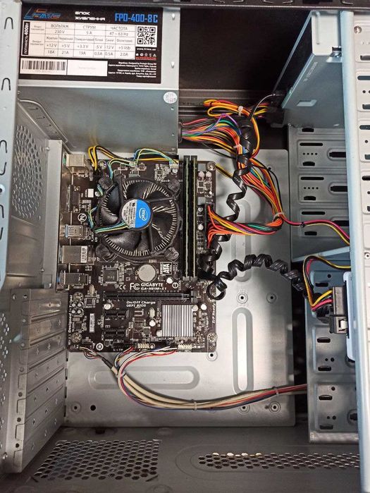 ПК полный комплект | i3 | 6/128 SSD | Монитор, клава, мышь