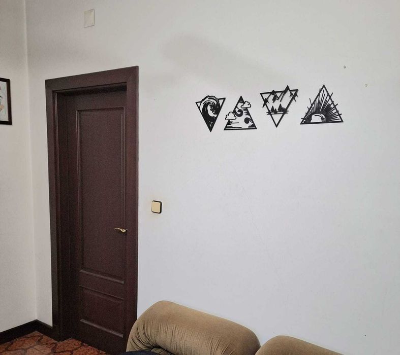 Quadros 3D os 4 elementos da Natureza