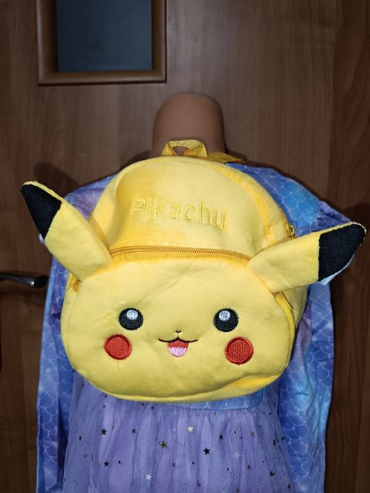 Mięciutki pluszowy plecak Pokemon Pikachu