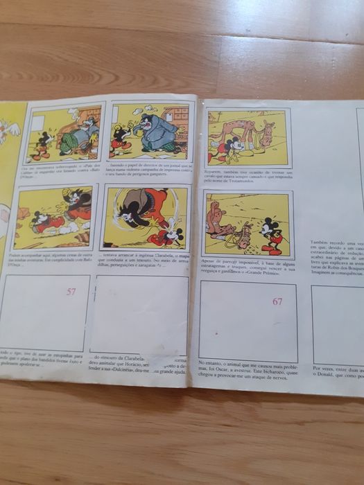 Mickey story, Panini, incompleta