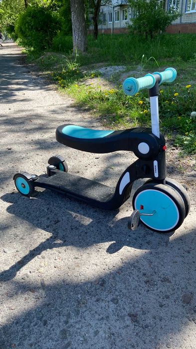 Велосипед-самокат-беговел трансформер Bebehoo 3в1